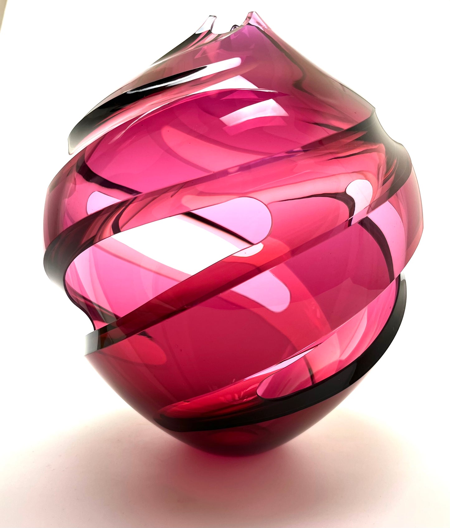 medium light purple and ruby