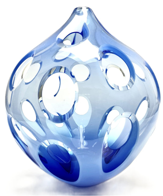 Large Blue and Alabaster