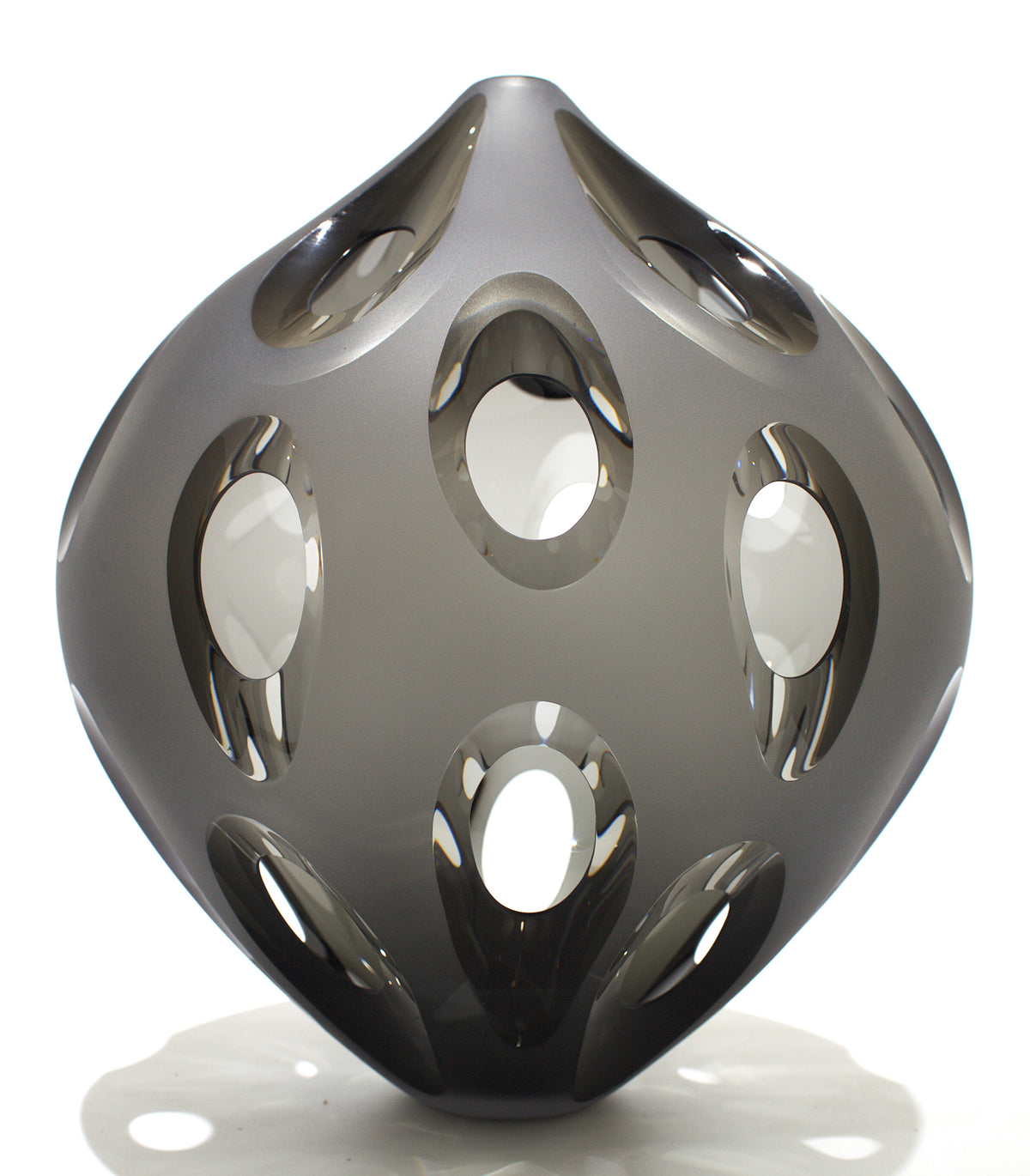Large Grey 13" tall by 11" wide