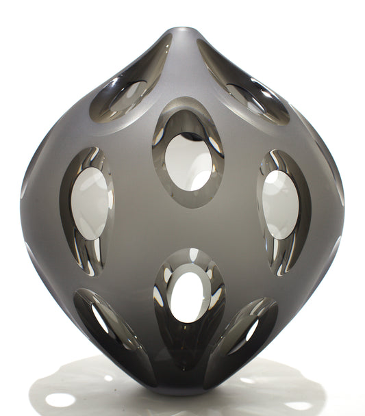 Large Grey 13" tall by 11" wide