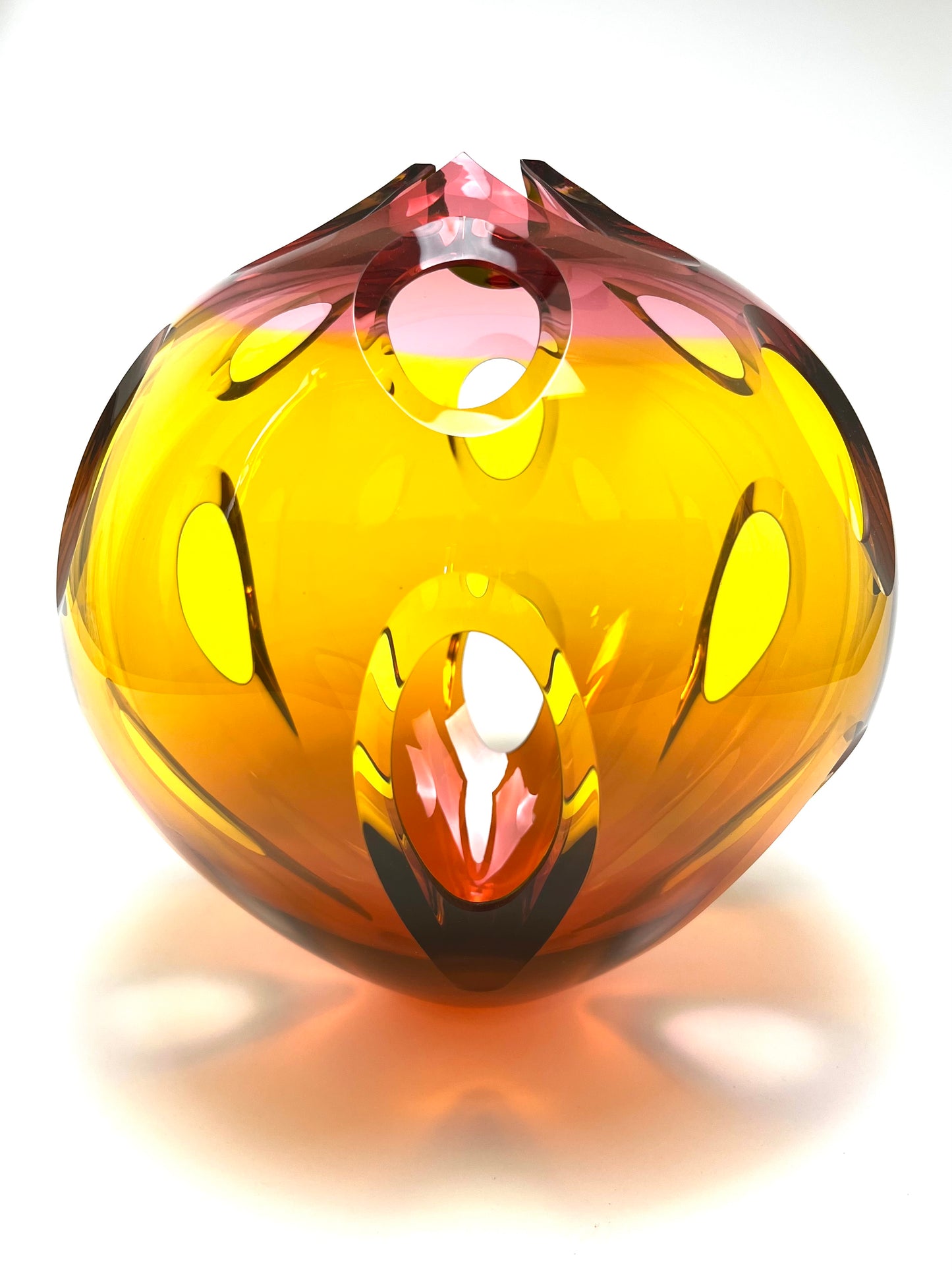 Large Gold/Ruby