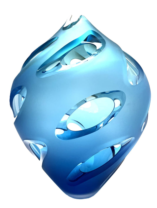Large Teal  and Aquamarine