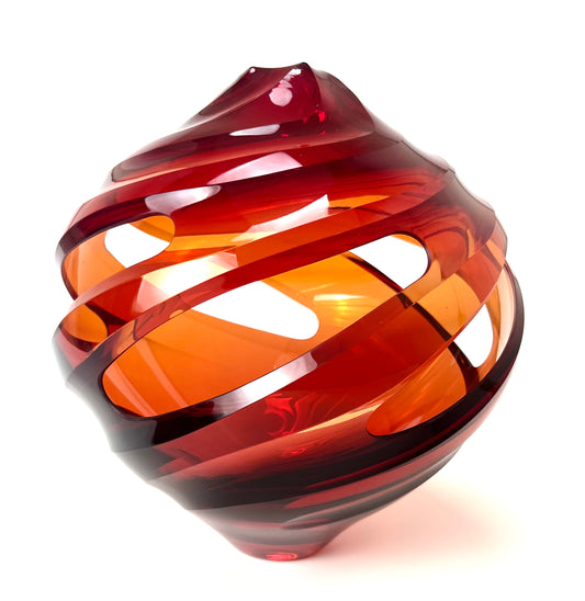 Red/Ruby Medium Vase